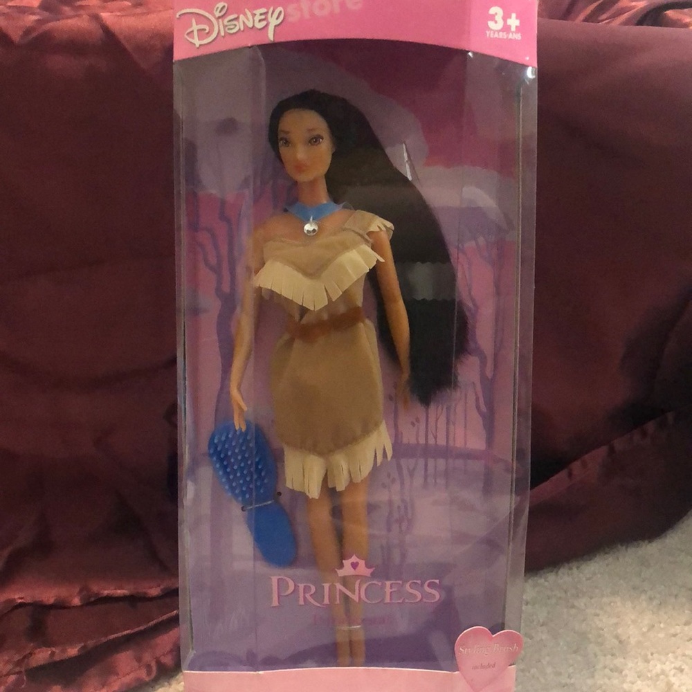 90s Princess Pocahontas doll made by Disney never been openedBox slightly dented